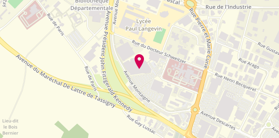 Plan de Carrefour Banque, 9 avenue Montaigne, 60000 Beauvais