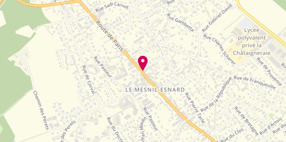 Plan de Mesnil Esnard Paris, 132 Route de Paris, 76240 Le Mesnil-Esnard