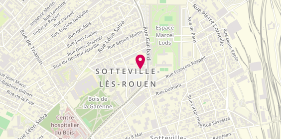 Plan de Cic, 5 place de l'Hôtel de Ville, 76300 Sotteville-lès-Rouen