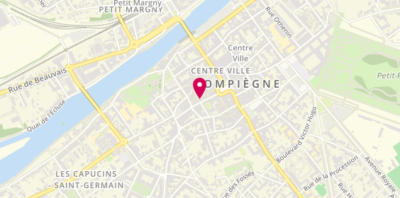 Plan de Crédit Agricole, 18 Rue Saint-Corneille, 60200 Compiègne