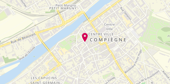 Plan de Banque Populaire Rives de Paris, 21 Rue Jeanne d'Arc, 60200 Compiègne