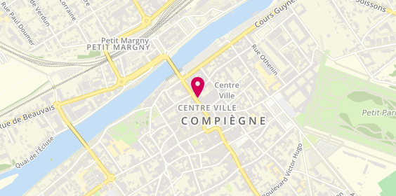 Plan de Cic, 25 Rue Solférino, 60200 Compiègne