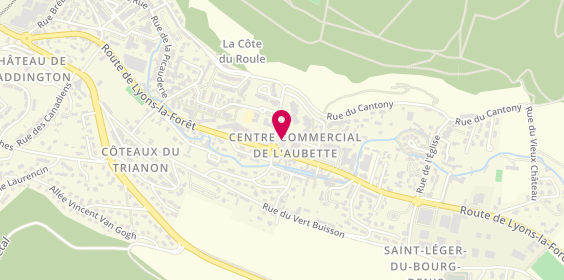 Plan de Caisse d'Epargne, Centre Commercial de l'Aubette
45 Route de Lyons, 76160 Saint-Léger-du-Bourg-Denis