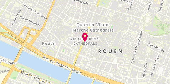 Plan de Crédit Mutuel, 42 Rue Jeanne d'Arc, 76008 Rouen