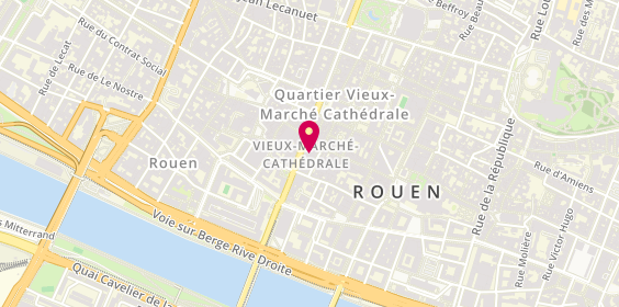 Plan de Interfimo, 48 Rue Jeanne d'Arc, 76000 Rouen