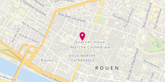 Plan de Bhe, 5 Rue Guillaume le Conquérant, 76000 Rouen