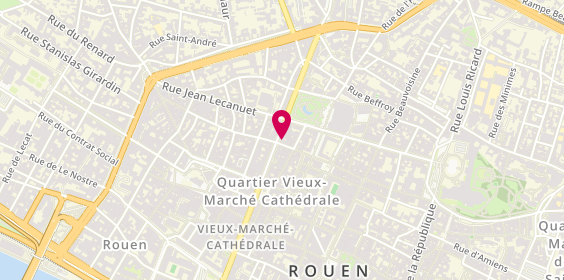 Plan de Société Générale, 82 Rue Jeanne d'Arc, 76000 Rouen