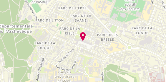 Plan de Crédit Mutuel, 24 place Colbert, 76130 Mont-Saint-Aignan