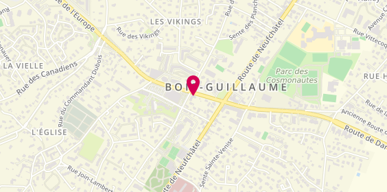 Plan de BRED-Banque Populaire, 123 Rue de la République, 76230 Bois-Guillaume