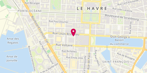 Plan de Société Générale, 67 Place Halles Centrales, 76600 Le Havre