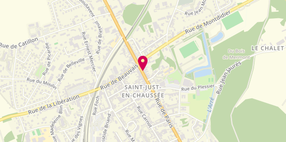 Plan de Cl de St Just, 9 Paris, 60130 Saint-Just-en-Chaussée