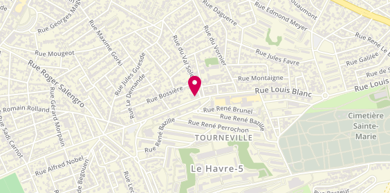 Plan de BRED-Banque Populaire, 273 Rue de la Cavée Verte, 76620 Le Havre