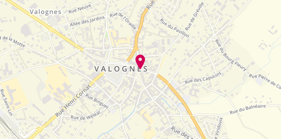 Plan de Sg, 20 place Vicq d'Azir, 50700 Valognes