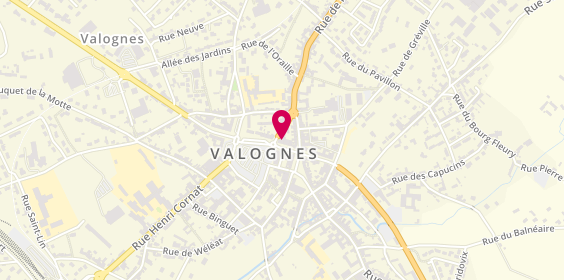 Plan de Banque Populaire, 1 Boulevard Division Leclerc, 50700 Valognes