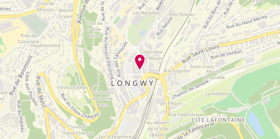 Plan de Sg-Longwy Bas 0114.0, 1 avenue de Saintignon, 54400 Longwy