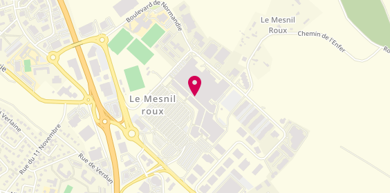 Plan de LCL Banque et assurance, 1 Centre Commercial du Mesnil Roux, 76360 Barentin
