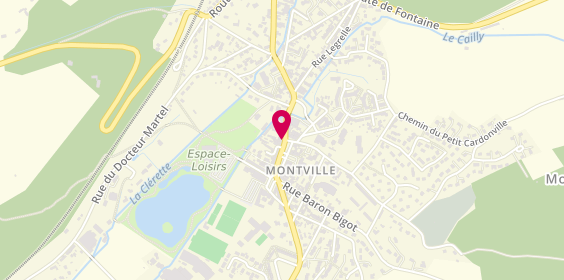 Plan de Crédit Agricole Normandie-Seine, 2 place de la République, 76710 Montville