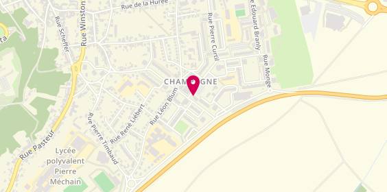 Plan de Crédit Agricole - Agence Laon Champagne, 15 avenue de l'Europe, 02000 Laon