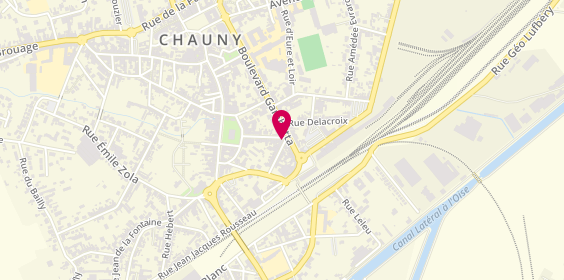 Plan de Sg, 24 Rue Arthur Lacroix, 02300 Chauny