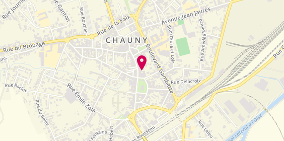 Plan de Cic, 53 Rue de la République, 02300 Chauny