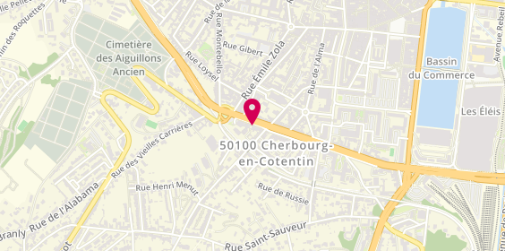 Plan de MACIF, 34 Boulevard Pierre Mendès France, 50100 Cherbourg-en-Cotentin
