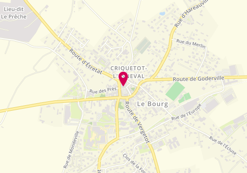 Plan de Groupama, place Georges Chedru, 76280 Criquetot-l'Esneval