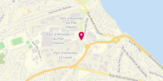 Plan de Crédit Mutuel, 22 A Rue des Prés, 50120 Cherbourg-en-Cotentin