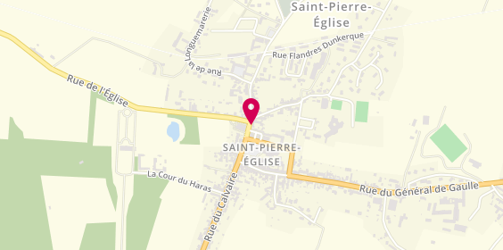 Plan de Crédit Mutuel, 12 Rue du Marechal Leclerc, 50330 Saint-Pierre-Église
