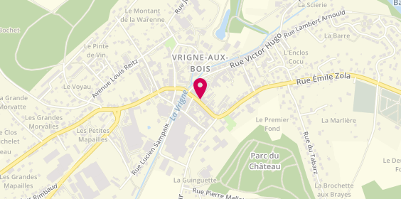 Plan de Crédit Agricole - Agence Vrigne-aux-Bois, 25 Rue de la République, 08330 Vrigne-aux-Bois