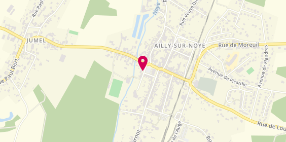 Plan de Groupama, 8 Place Doct Binant, 80250 Ailly-sur-Noye