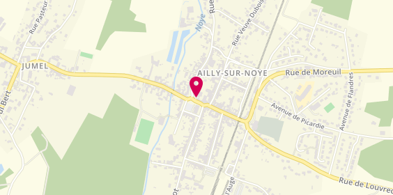 Plan de Agence d'Ailly Sur Noye, 11 Rue Saint-Martin, 80250 Ailly-sur-Noye