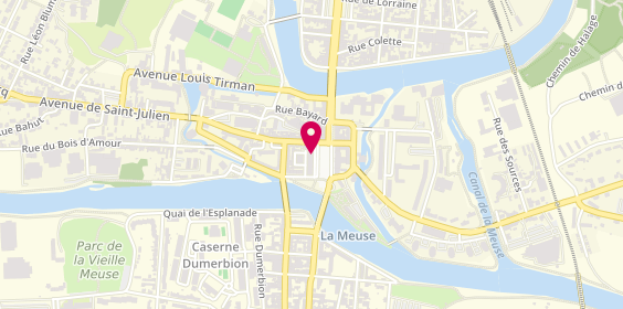 Plan de Caisse d'Epargne, 3 place de l'Hôtel de Ville, 08000 Charleville-Mézières