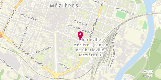 Plan de Caisse d'Epargne, 27 avenue Jean Jaurès, 08000 Charleville-Mézières