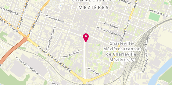 Plan de Banque Populaire du Nord, 19 Cr Briand, 08000 Charleville-Mézières