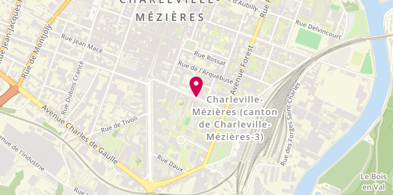 Plan de Sg, 32 avenue Jean Jaurès, 08000 Charleville-Mézières