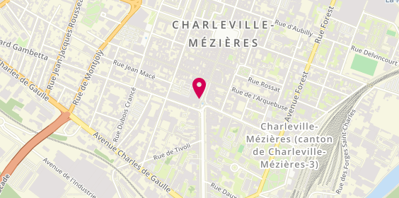 Plan de LCL Banque et assurance, 26 Rue Pierre Bérégovoy, 08000 Charleville-Mézières