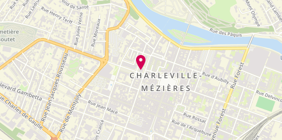 Plan de Crédit Mutuel, 2 place de Nevers, 08102 Charleville-Mézières