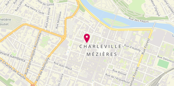 Plan de Crédit Mutuel, 1 Rue Noël, 08000 Charleville-Mézières