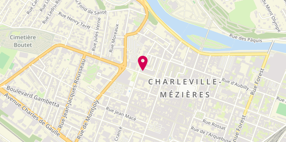 Plan de Caisse d'Epargne, 28 Rue de Flandre, 08000 Charleville-Mézières