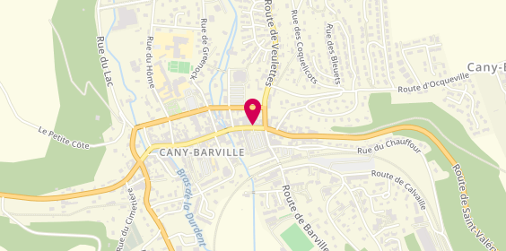 Plan de Ccm Cany Barville Saint Valery en Caux, 95 Rue General de Gaulle, 76450 Cany-Barville