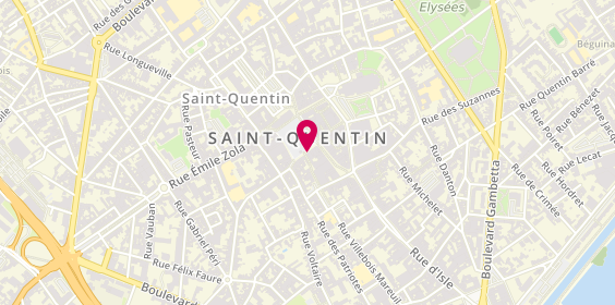 Plan de Cic, 19 place de l'Hôtel de Ville, 02100 Saint-Quentin
