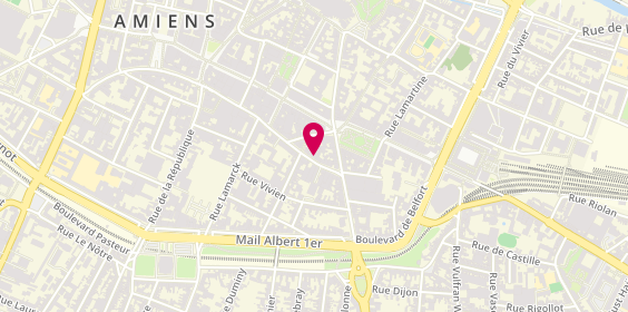 Plan de Amiens Jacobins, 69 Rue des Jacobins, 80000 Amiens