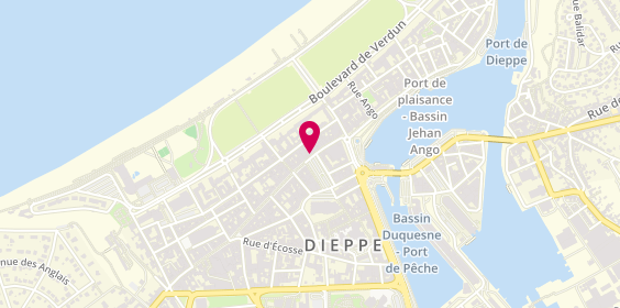 Plan de Caisse d'Epargne, 50 Grande Rue, 76200 Dieppe