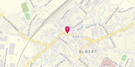 Plan de Albert Gambetta, 6 Rue Gambetta, 80300 Albert