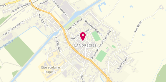 Plan de Agence Landrecies, 2 Rue du Cerf, 59550 Landrecies