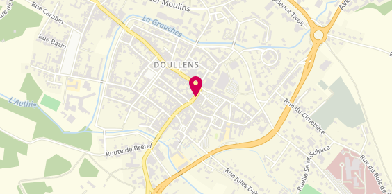 Plan de BNP Paribas - Doullens, 69 Rue du Bourg, 80600 Doullens