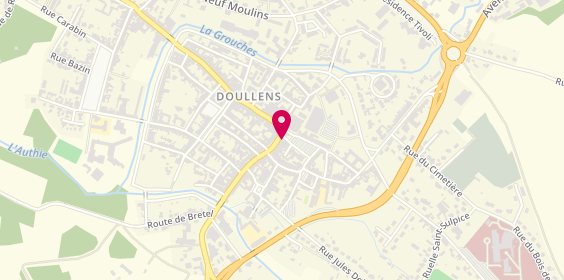 Plan de Agence Doullens, 79 Rue du Bourg, 80600 Doullens