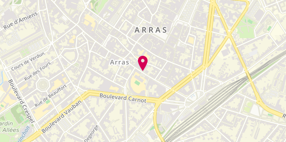 Plan de Arras Gambetta, 50 Rue Gambetta, 62000 Arras