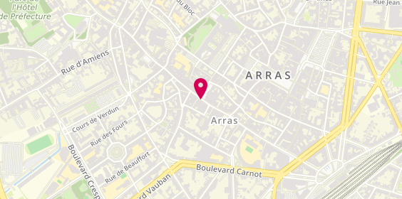 Plan de Arras Gambetta, 64 Rue Gambetta, 62000 Arras