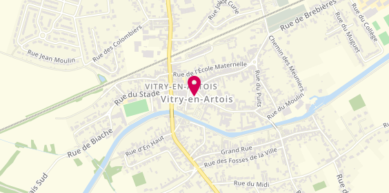 Plan de Agence de Vitry en Artois, 7 Rue du 11 Novembre, 62490 Vitry-en-Artois
